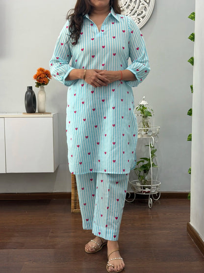 Happy Heart Co Ord Set