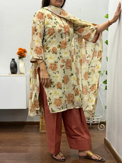 Gulzar kurta farshi salwar suit set 3
