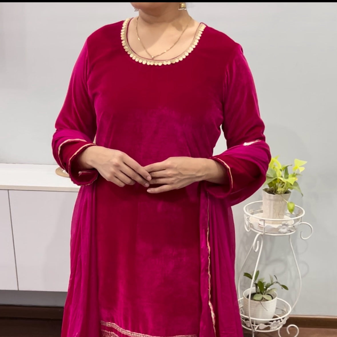 Heer Velvet suit set