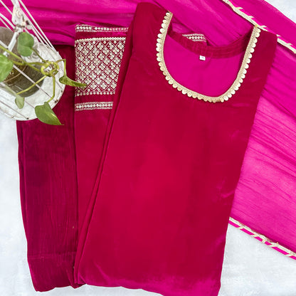 Heer Velvet suit set 3