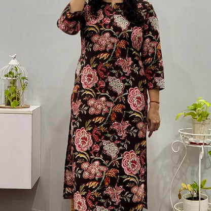Brown in red melody Co-ord set