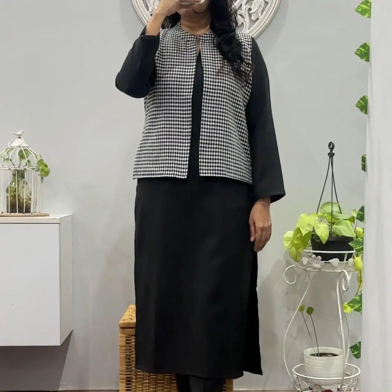 Zahra Winter Jacket Co-ord set