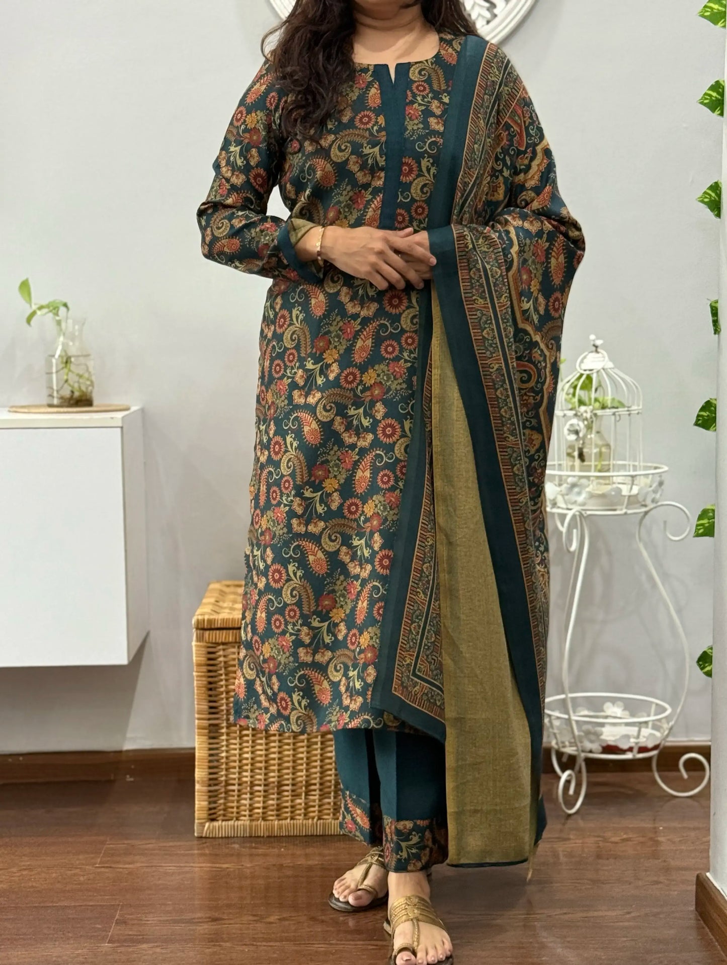 Mystic Paisley Winter Suit Set