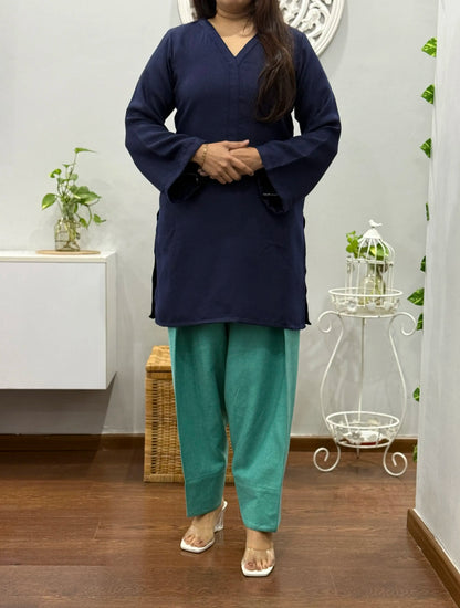 Aleesa Winter Farshi Salwar Kurta Set 1