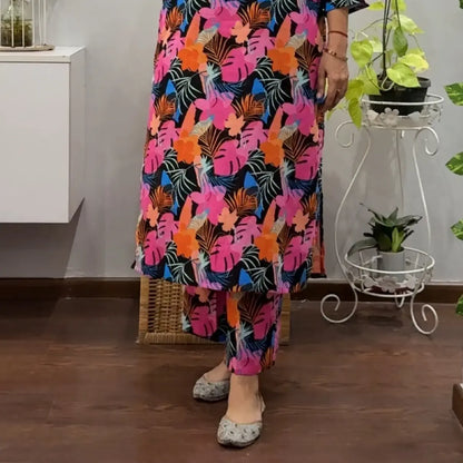 Moonlit Flowers Co-ord Set 2
