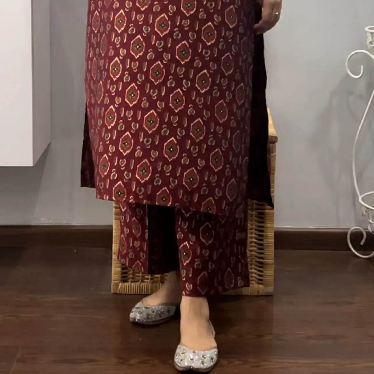 Sparkling Maroon Co-ord Set 2