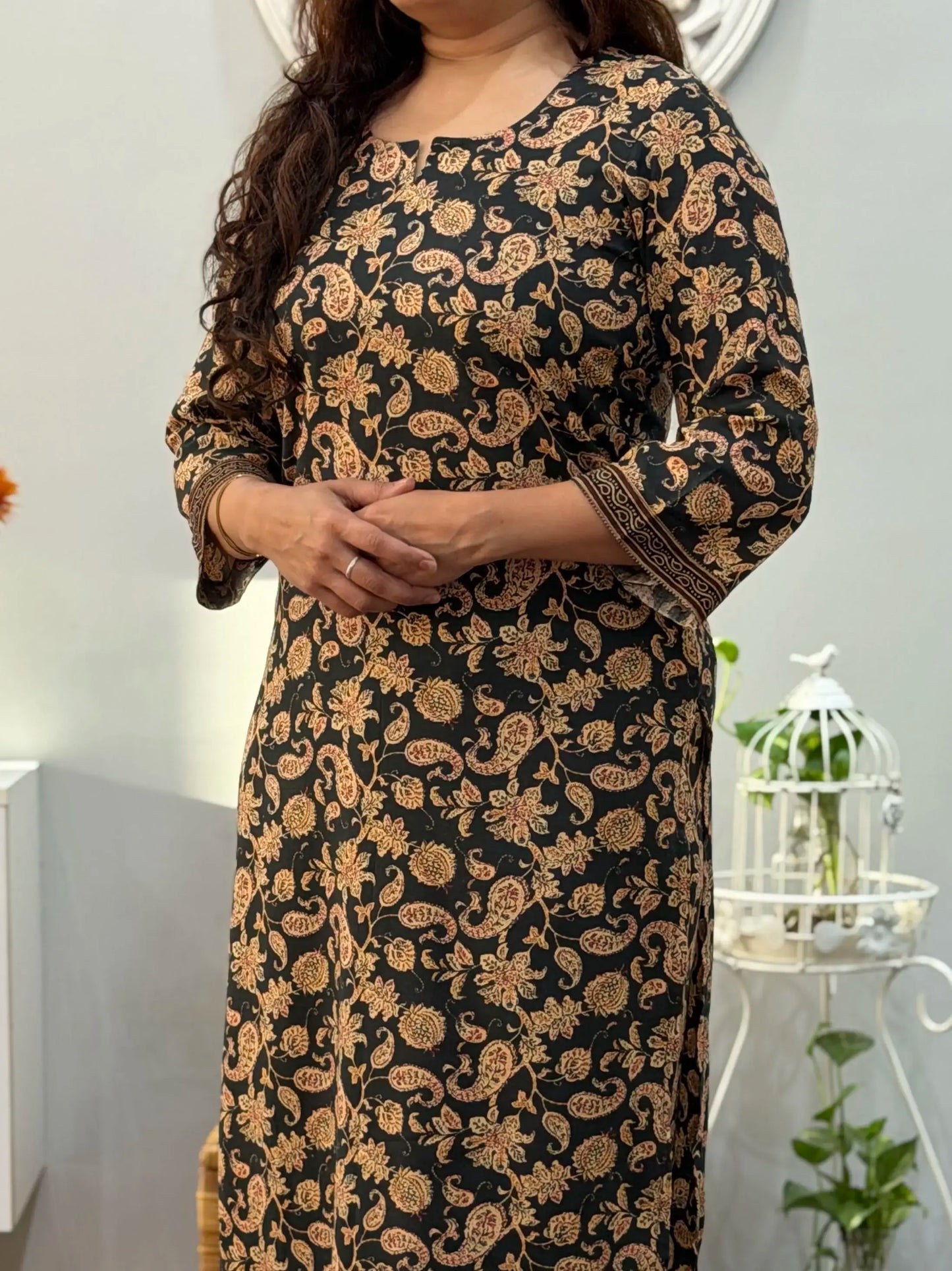 Black Paisley Co ord Set 3