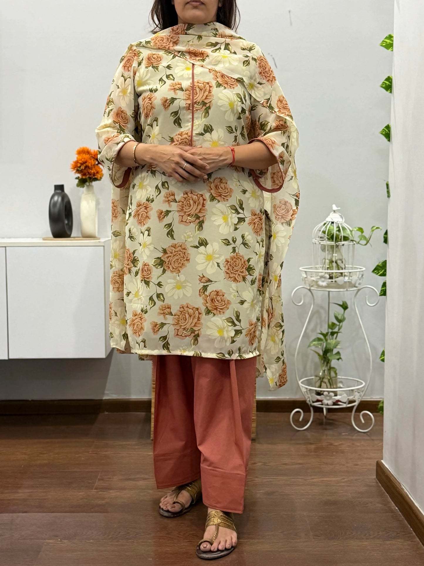 Gulzar kurta farshi salwar suit set