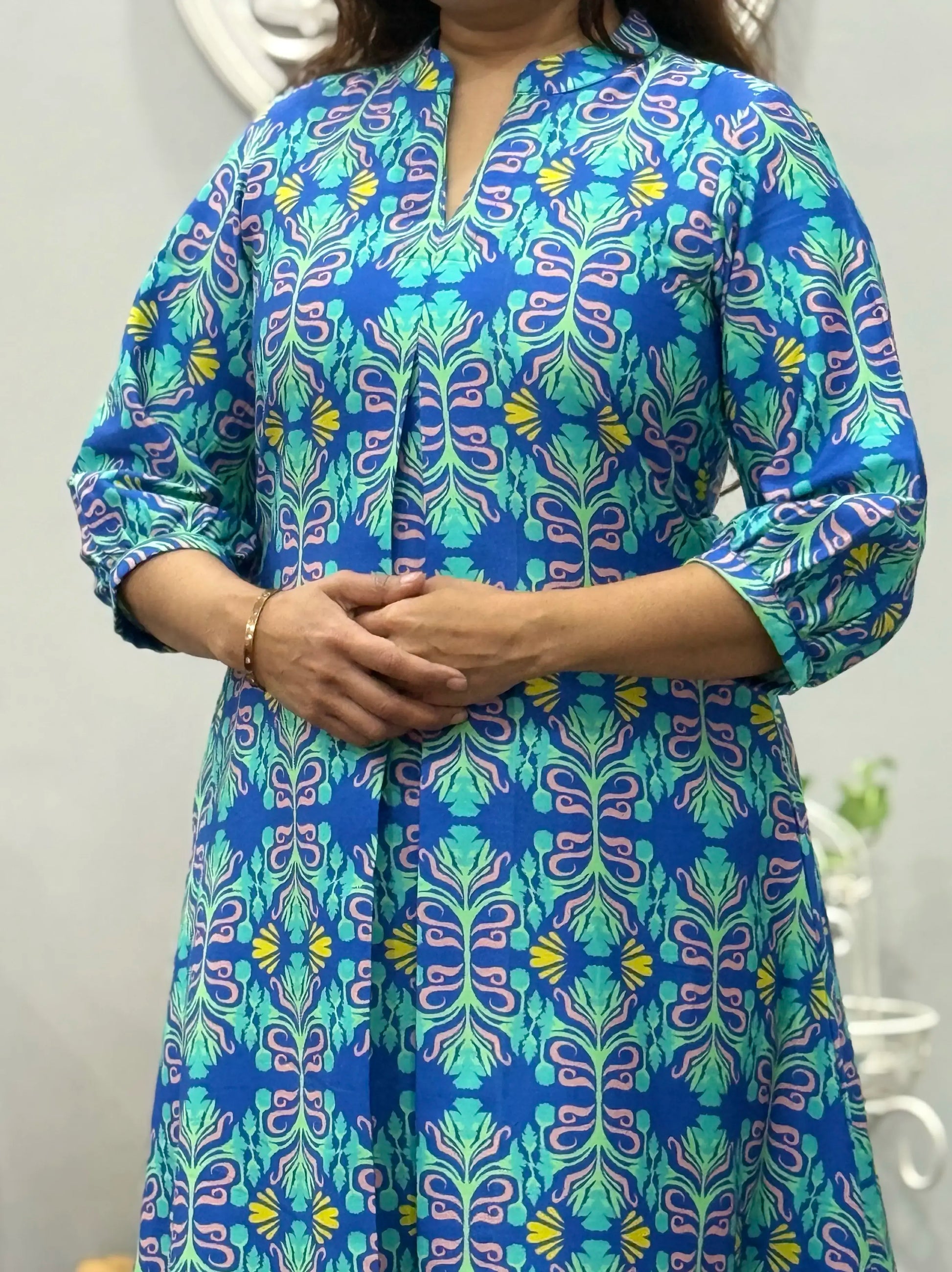 Imperial Blue Midi Dress 3
