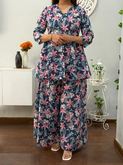 Avira Peplum Co-ord Set