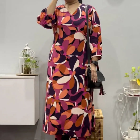 Colour fusion co-ord set
