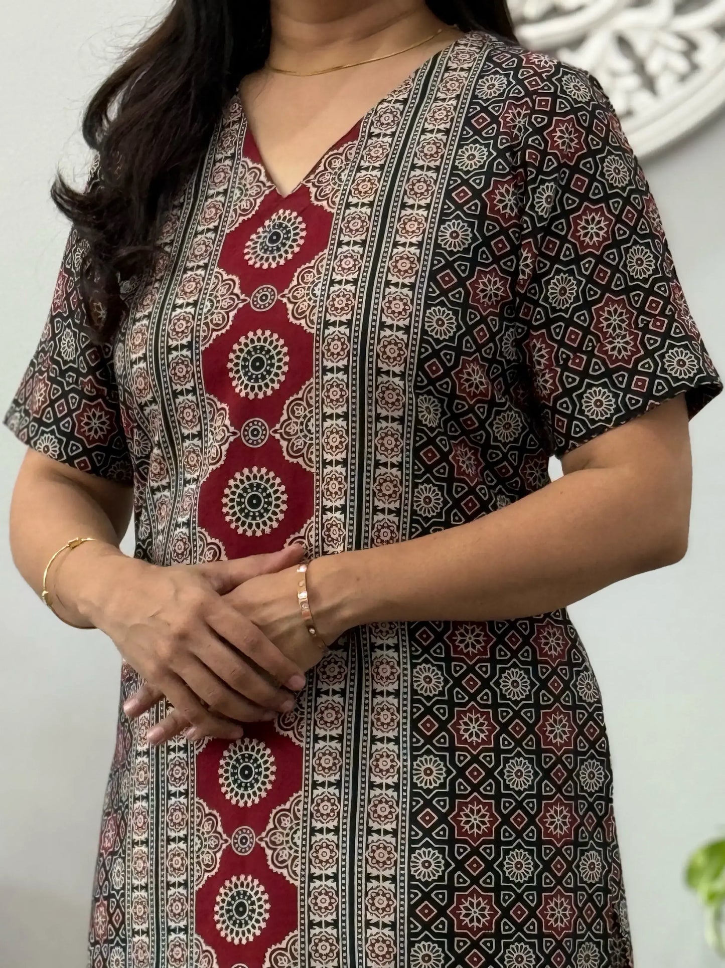 Kavya Ajrakh Print Kurta 2
