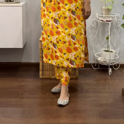 Yellow Pop Co-ord set 2