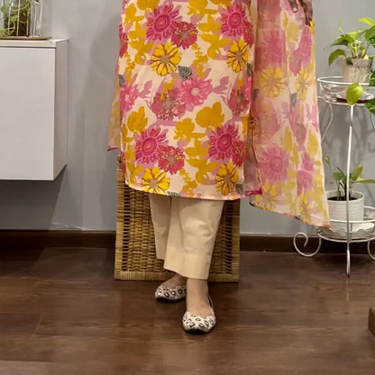 Mimosa Linen suit set 2
