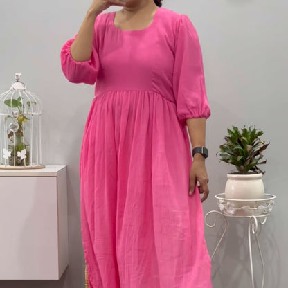 Pink Nyra kurta