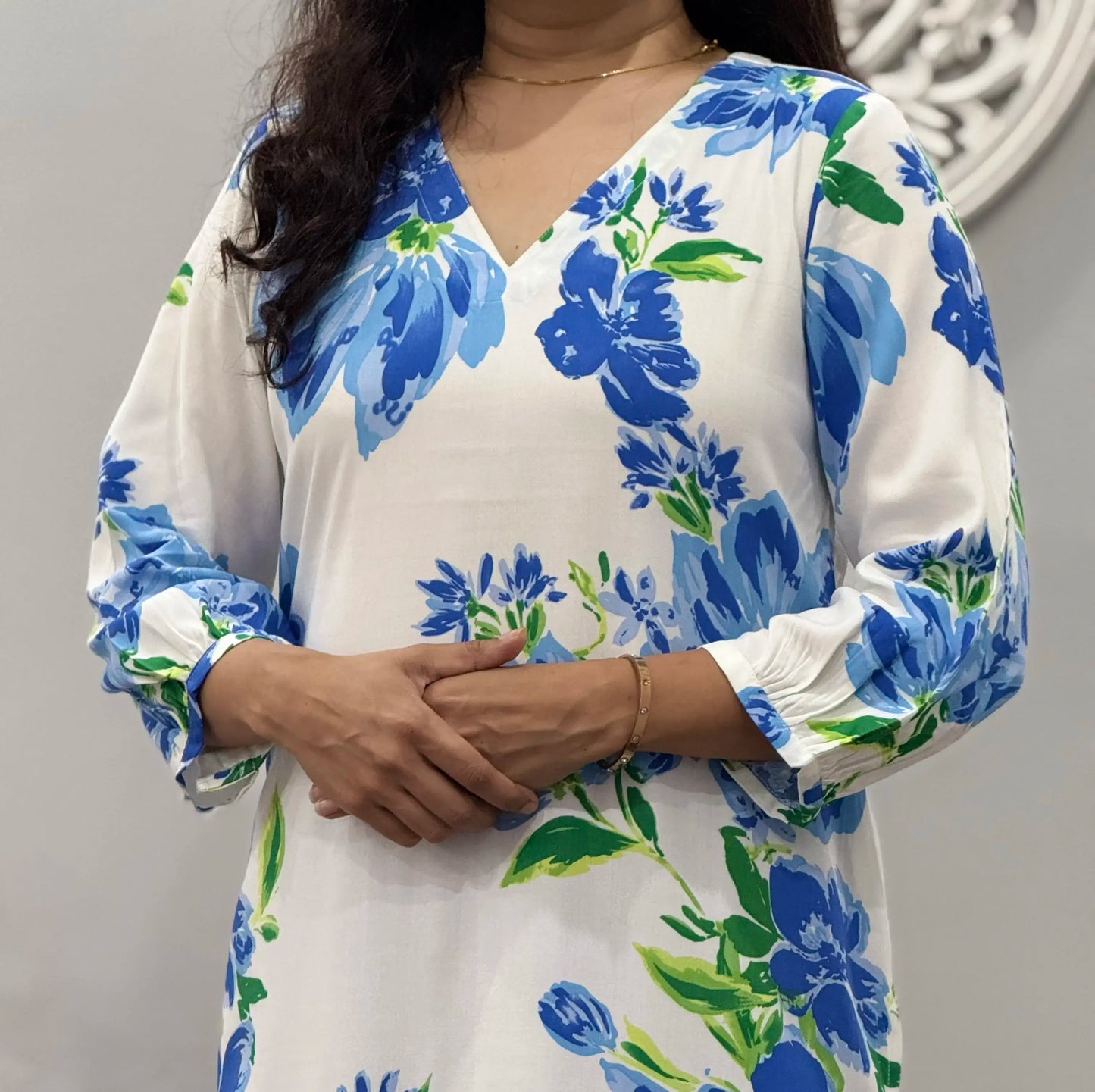 Pacific Bloom Kurta Palazzo 3