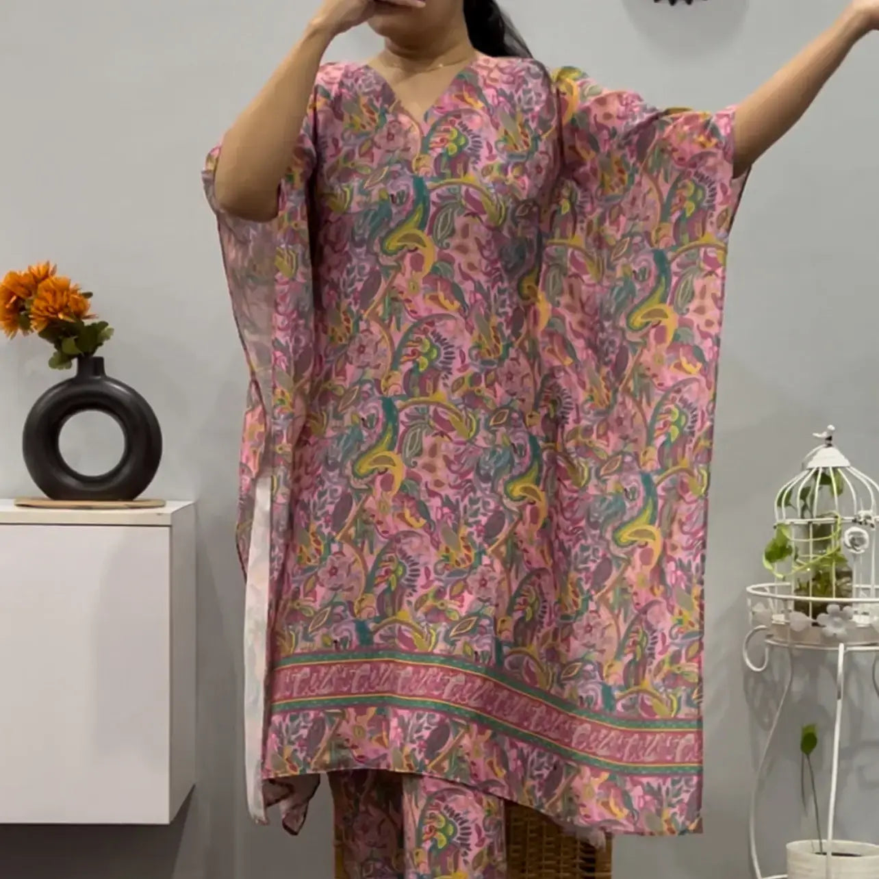 Pink Blossom Kaftan Co 2