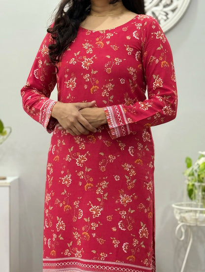 Floral Raga Co ord Set 3