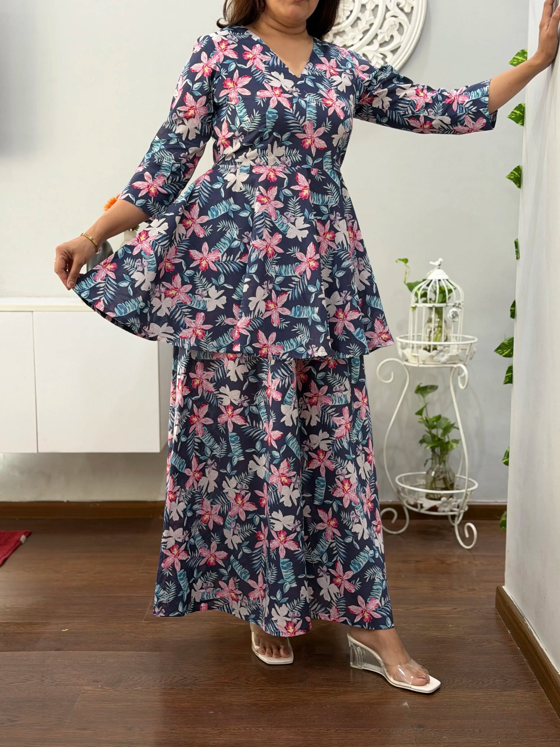 Avira Peplum Co-ord Set 2