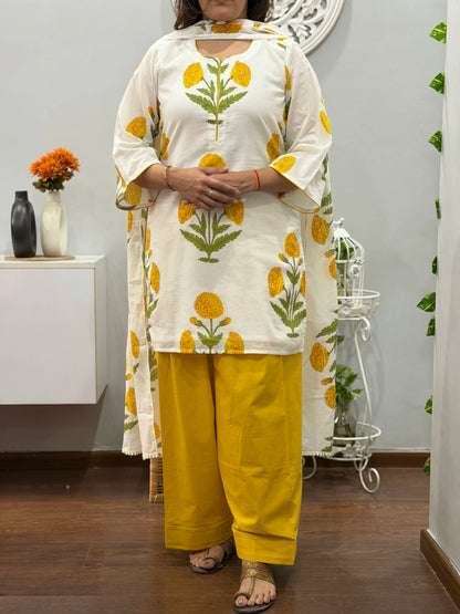 Swarna Kurta Farshi Salwar Suit Set