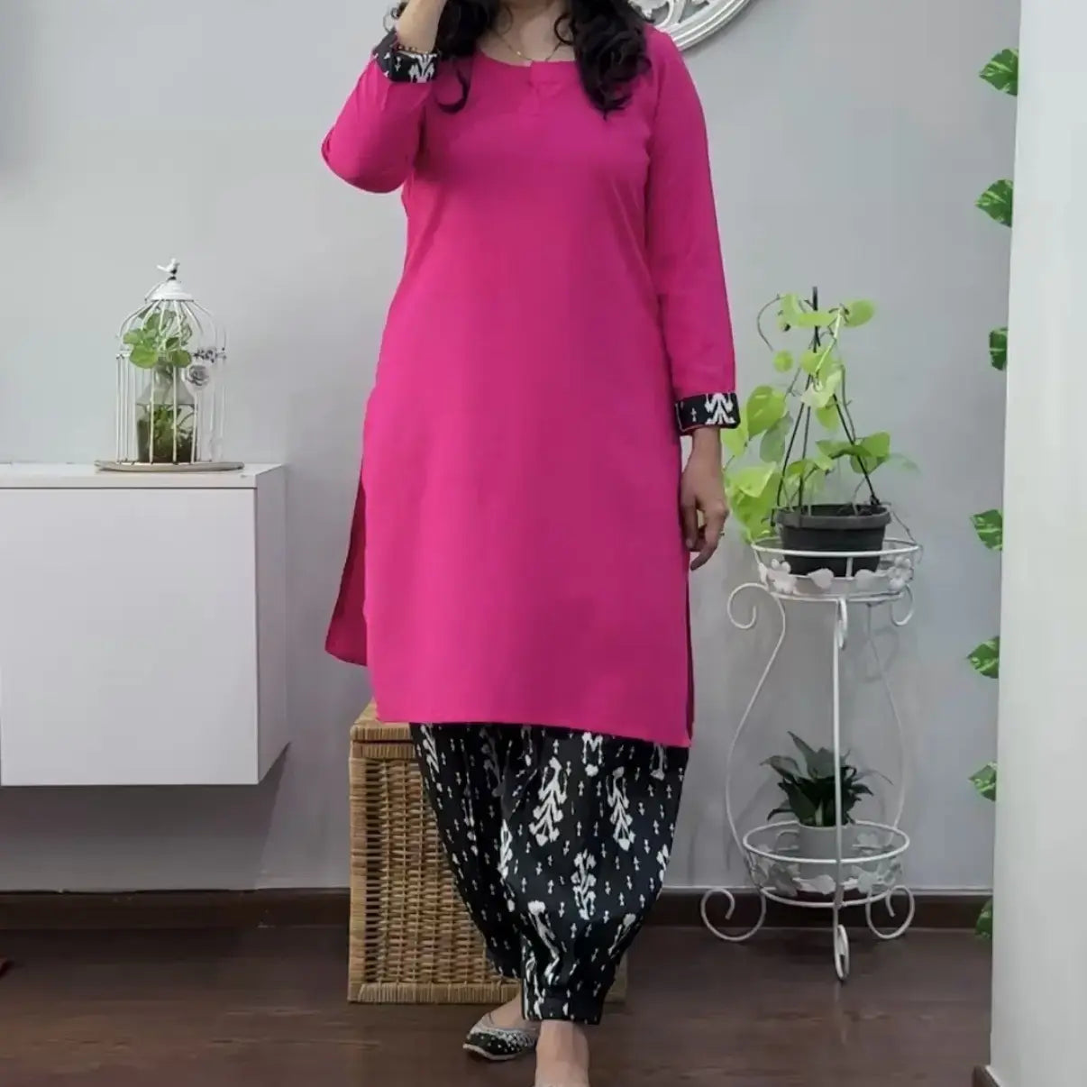 Nimrat Kurta Afgani Salwar Set