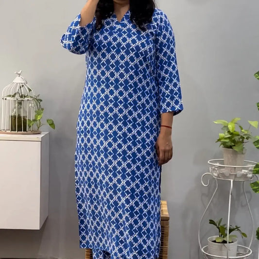 Admiral blue Co-ord set