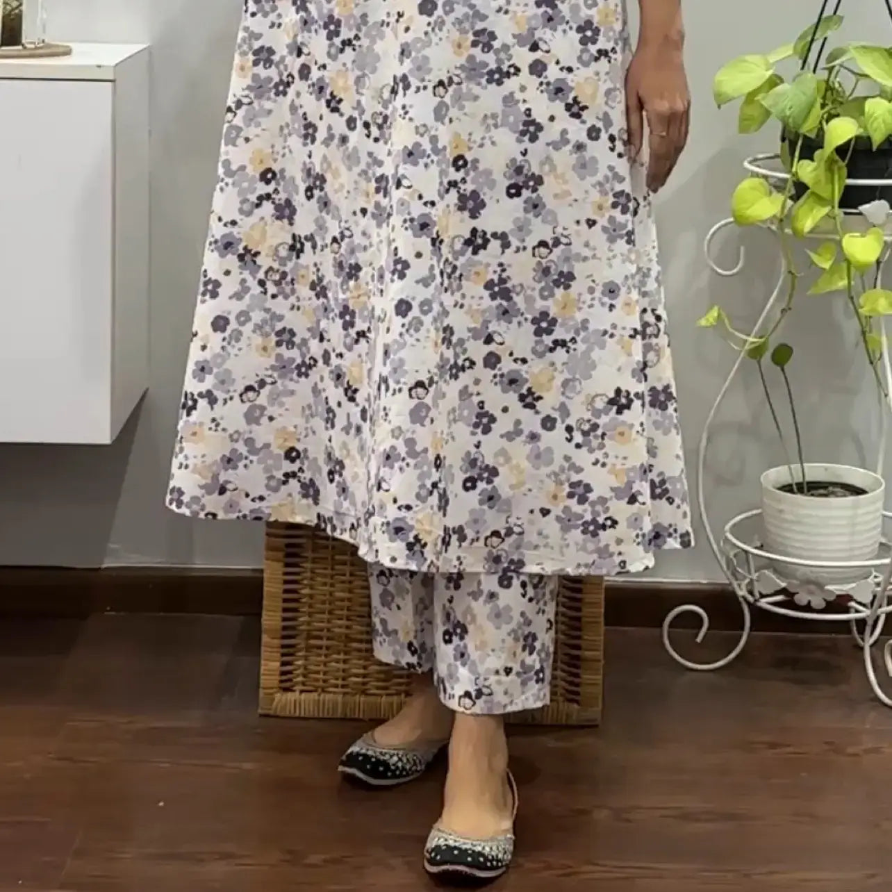 Floral Fusion A line Co-ord Set 2