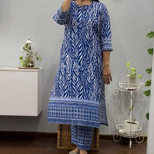Blue Batik Co-ord set