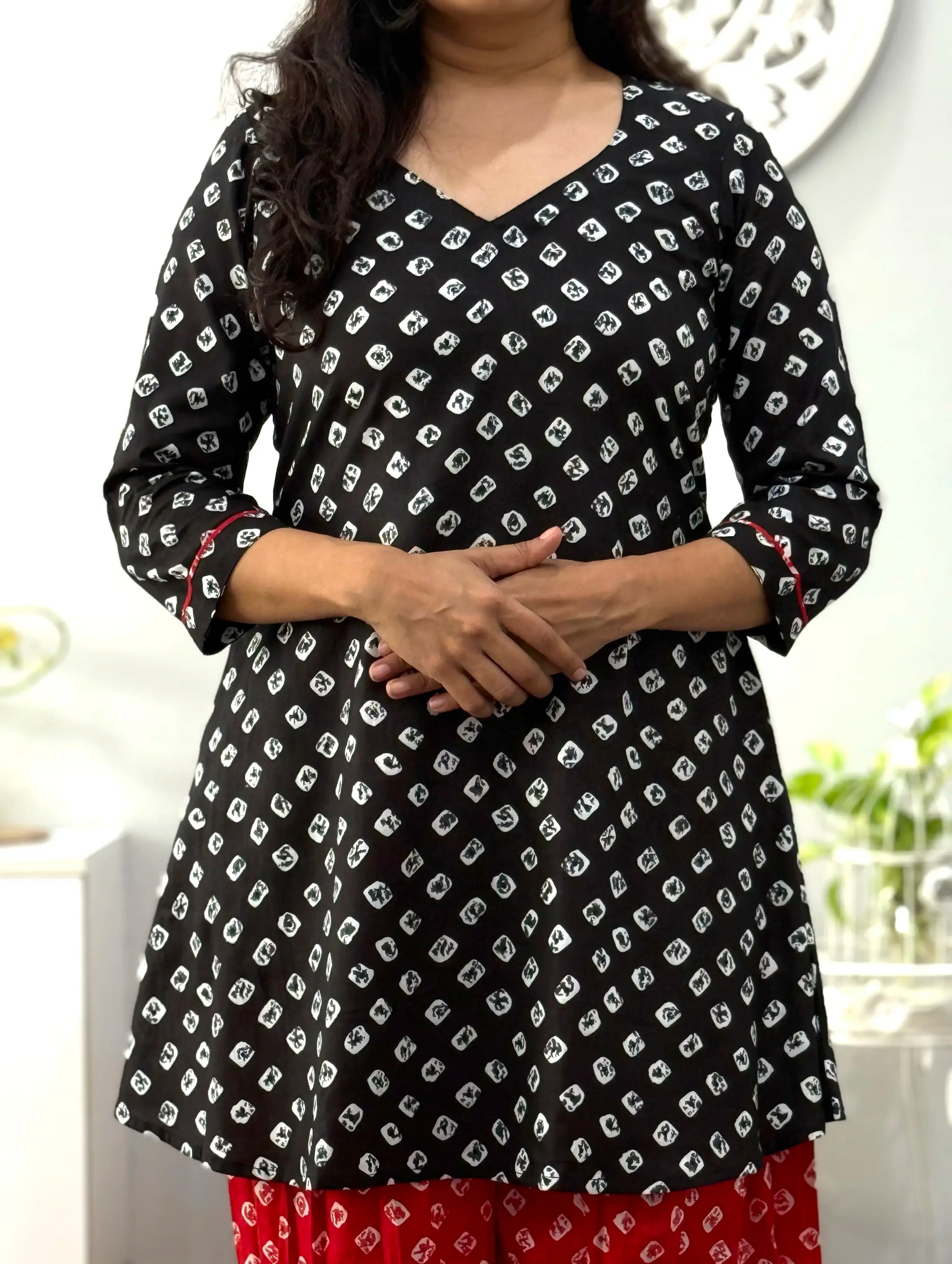 Gauri A Line Kurta Afgani Salwar Set 3
