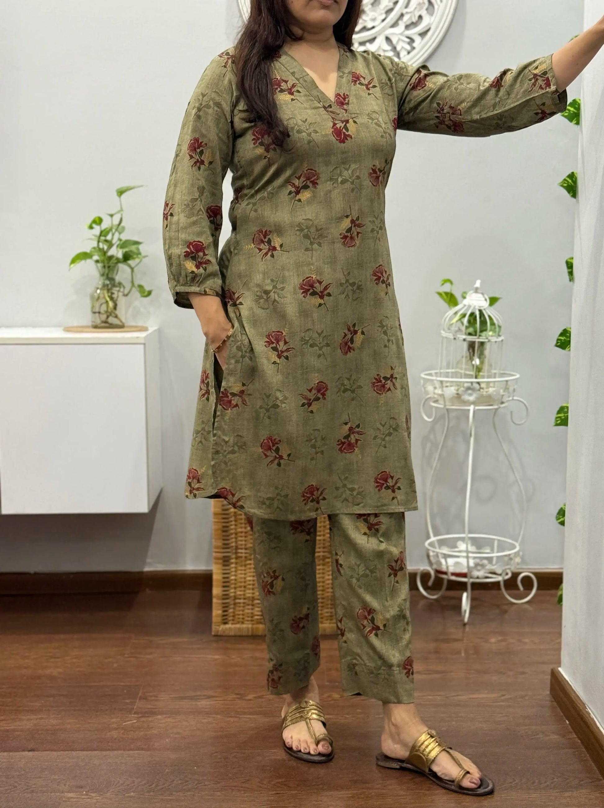Golden Beauty Co ord Set 2
