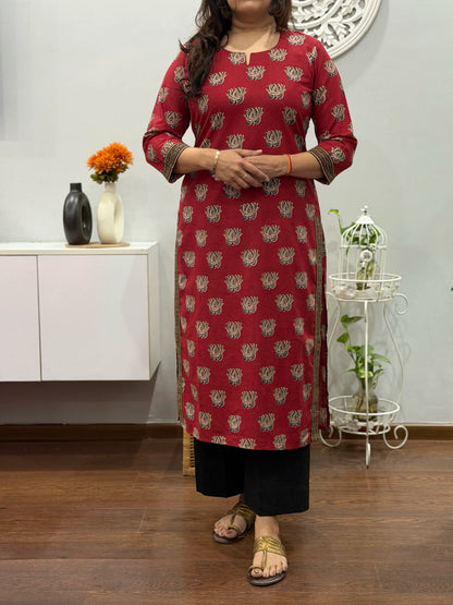 Lotus Aura Kurta Palazzo Set