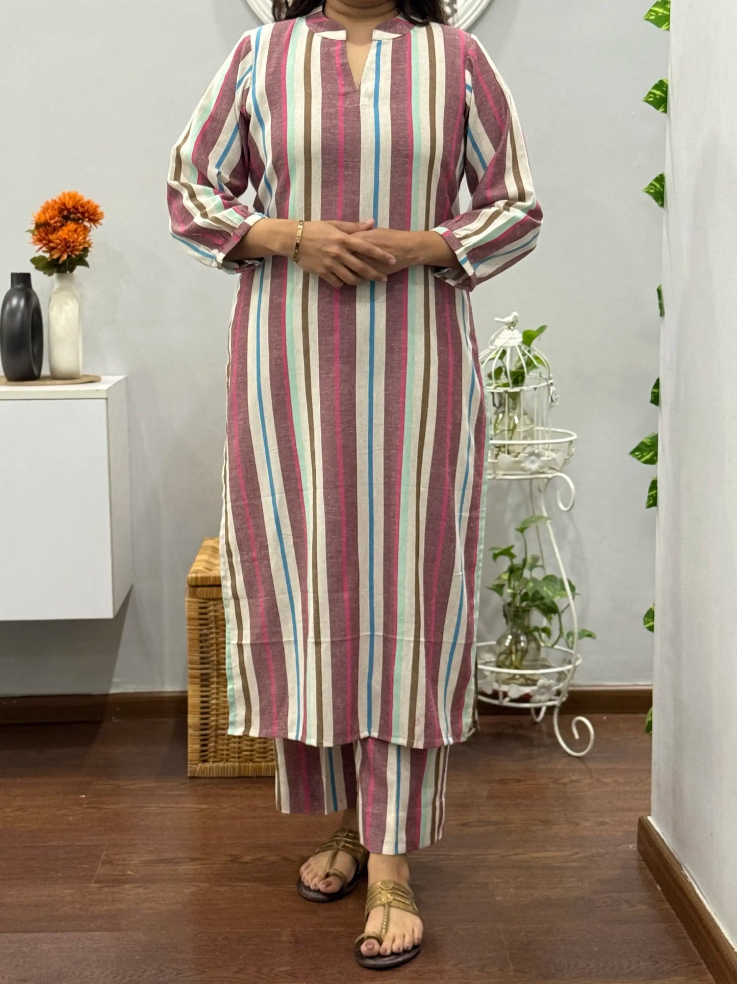 Stripes Symphony Co ord Set