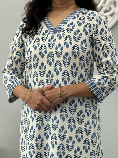 Blue Essence Kurta Palazzo Set 3