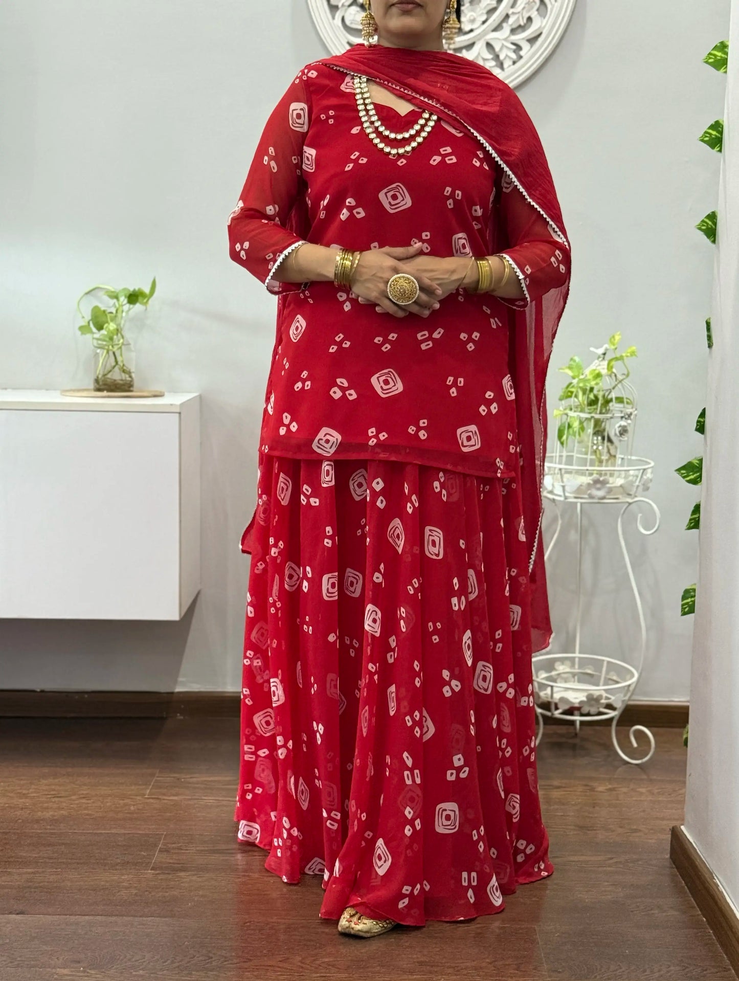 Azalea Kurti Skirt Set