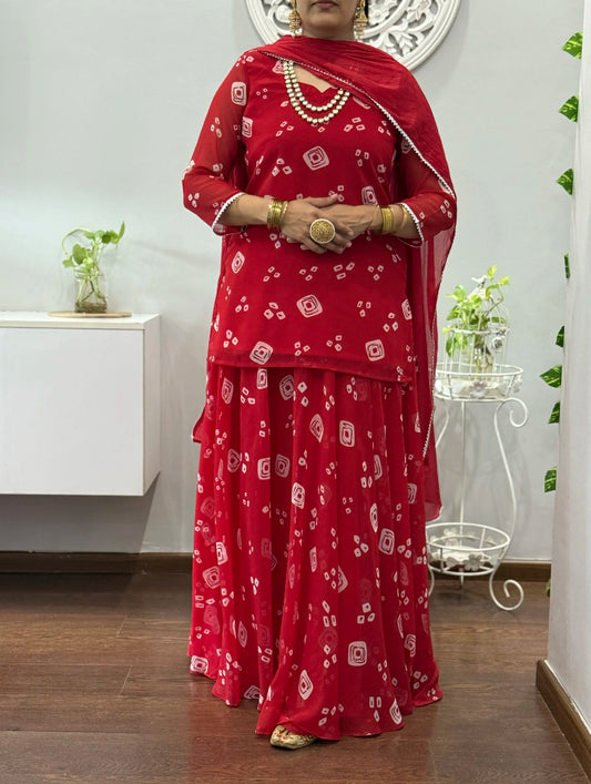 Azalea Kurti Skirt Set