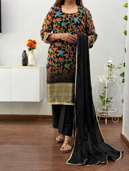 Kalamkari Bloom Suit Set