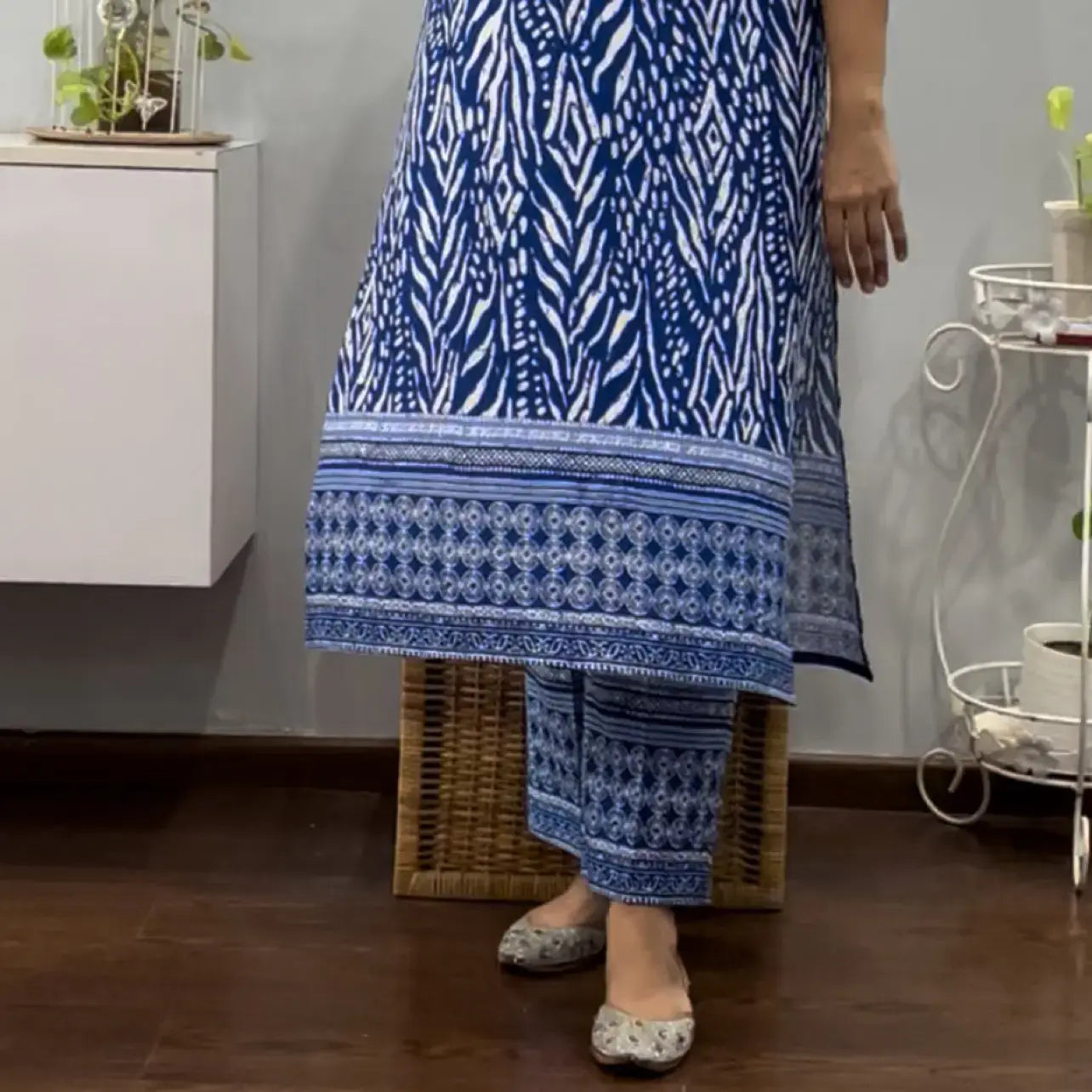 Blue Batik Co-ord set 2