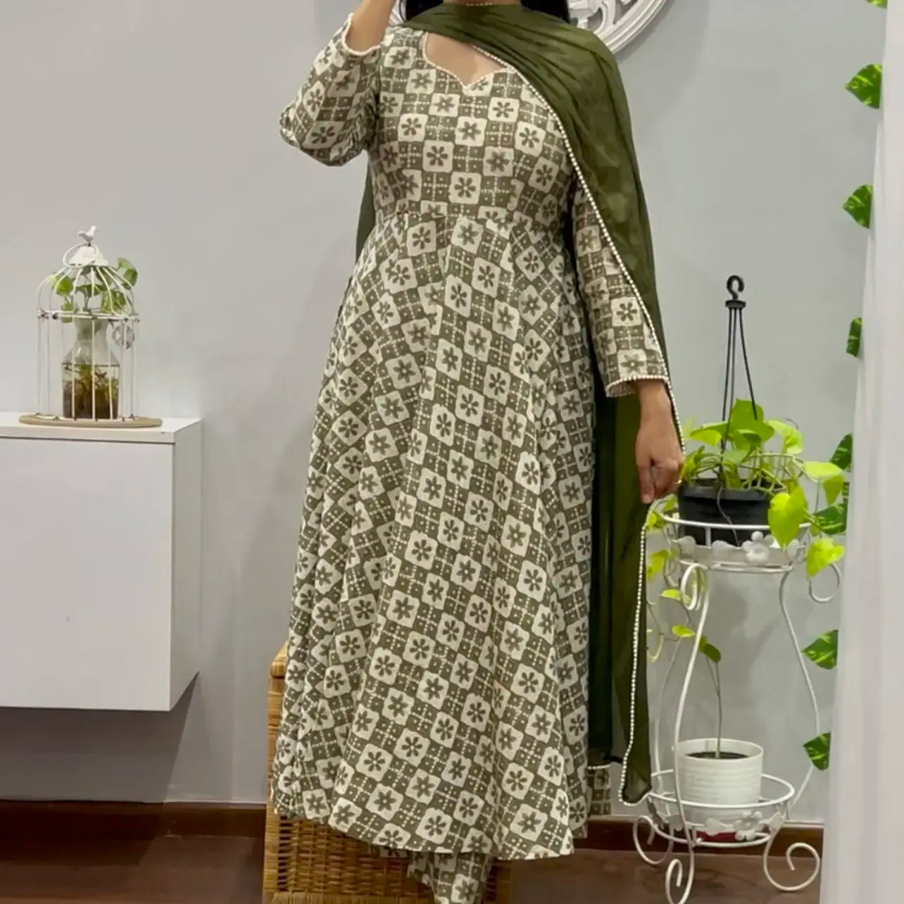 Mishika Anarkali Suit Set