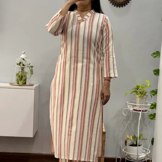 Pastel stripes Co-ord set