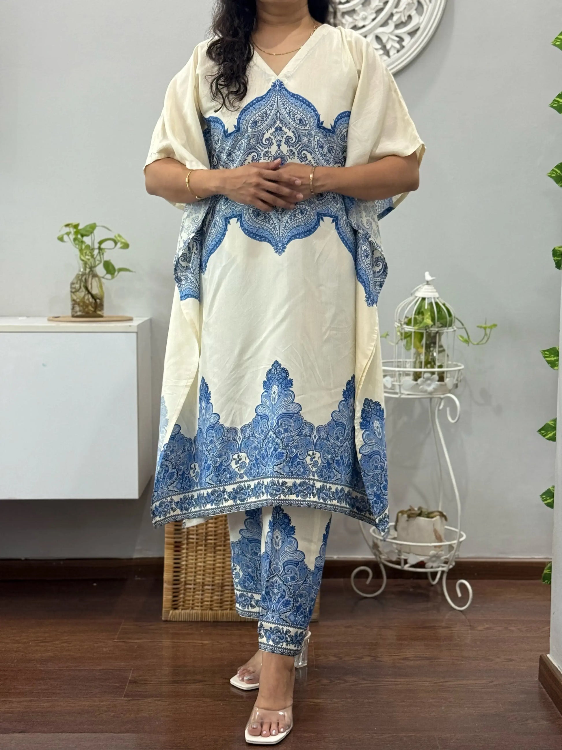Aryana Kaftan Co-ord Set