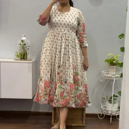 Blossom Bliss Maslin Dress