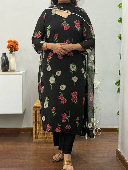Black Bloom Suit Set 2