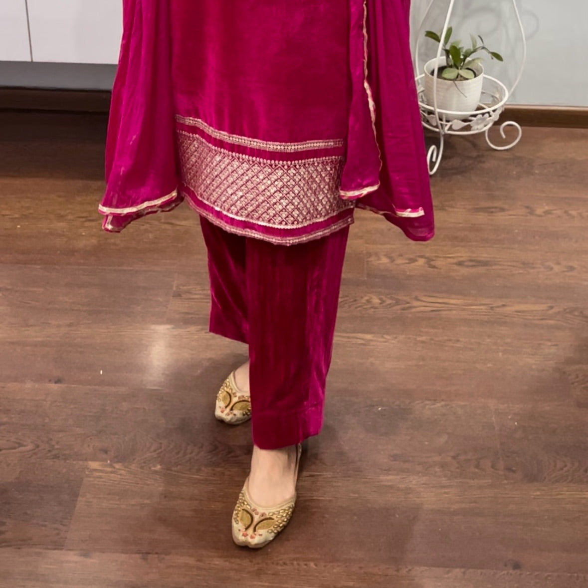 Heer Velvet suit set 2
