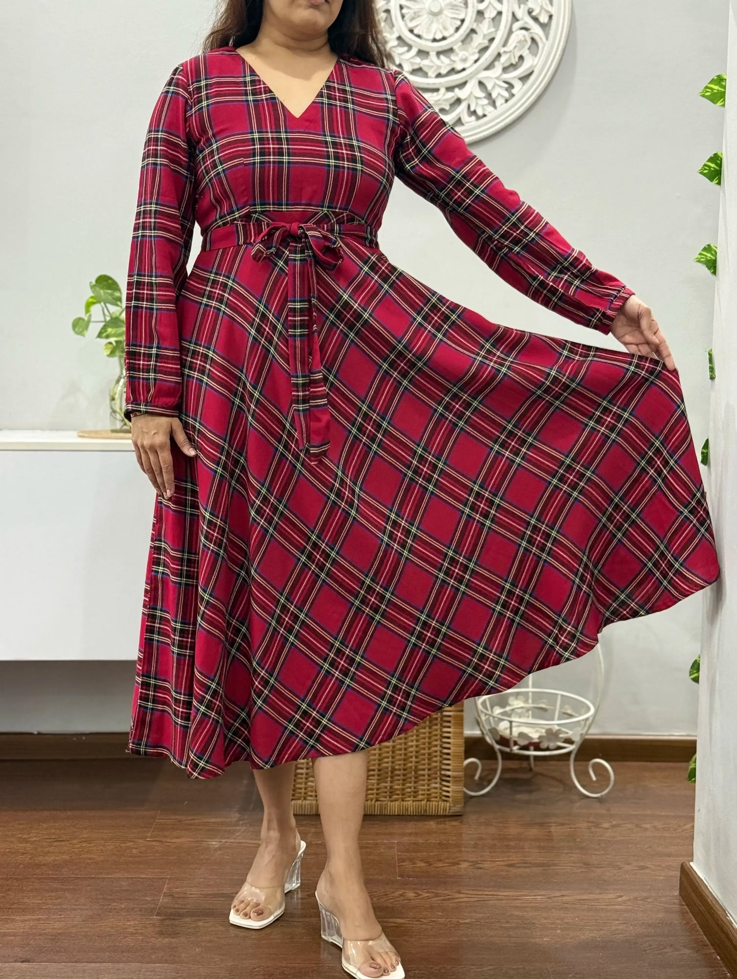 Christmas Flared Dress 2