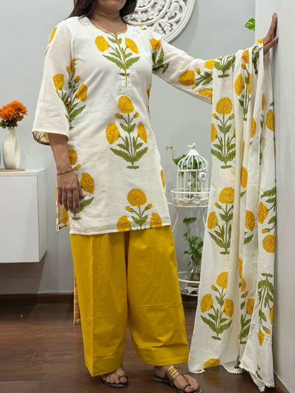 Swarna Kurta Farshi Salwar Suit Set 3