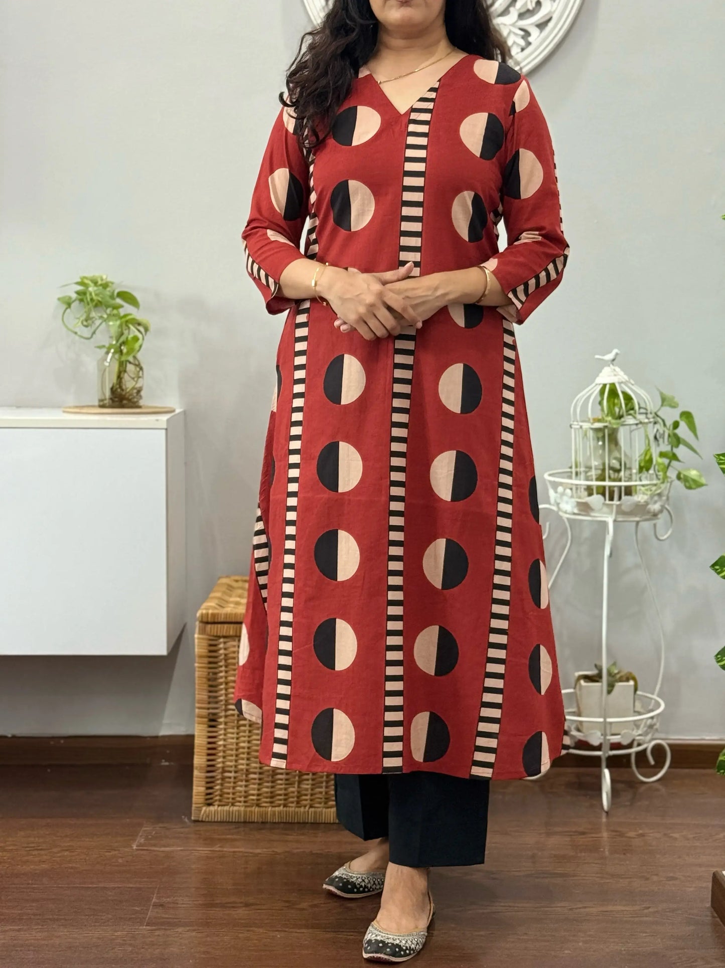Misba A line Kurta Palazzo Set