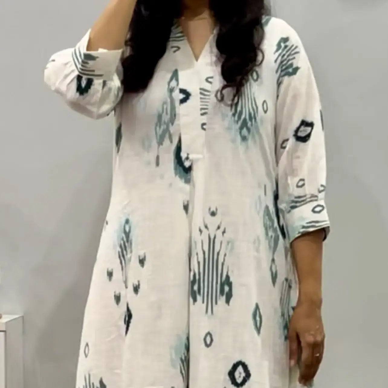 Vanilla Abstract A line Dress 2
