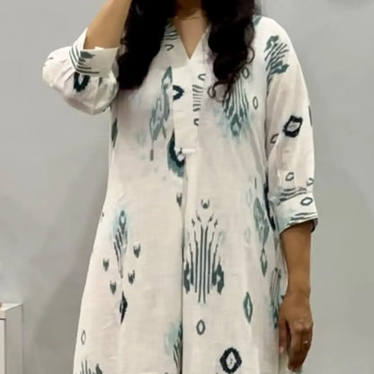 Vanilla Abstract A line Dress 2