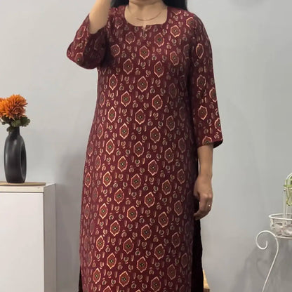 Sparkling Maroon Co-ord Set