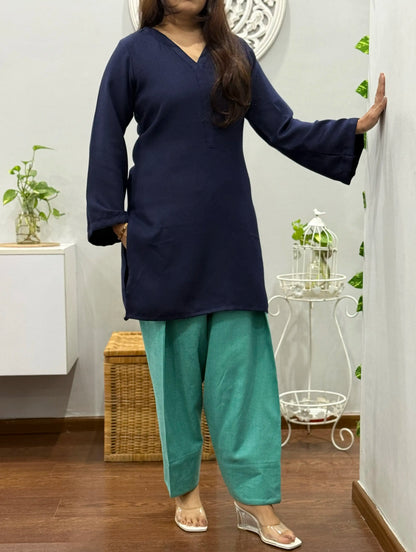 Aleesa Winter Farshi Salwar Kurta Set 2